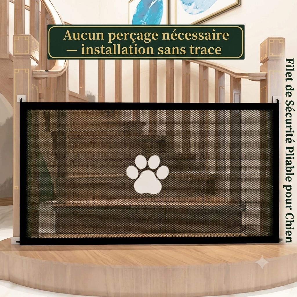 Parc Pliable Portable pour Chien — Intérieur & Extérieur