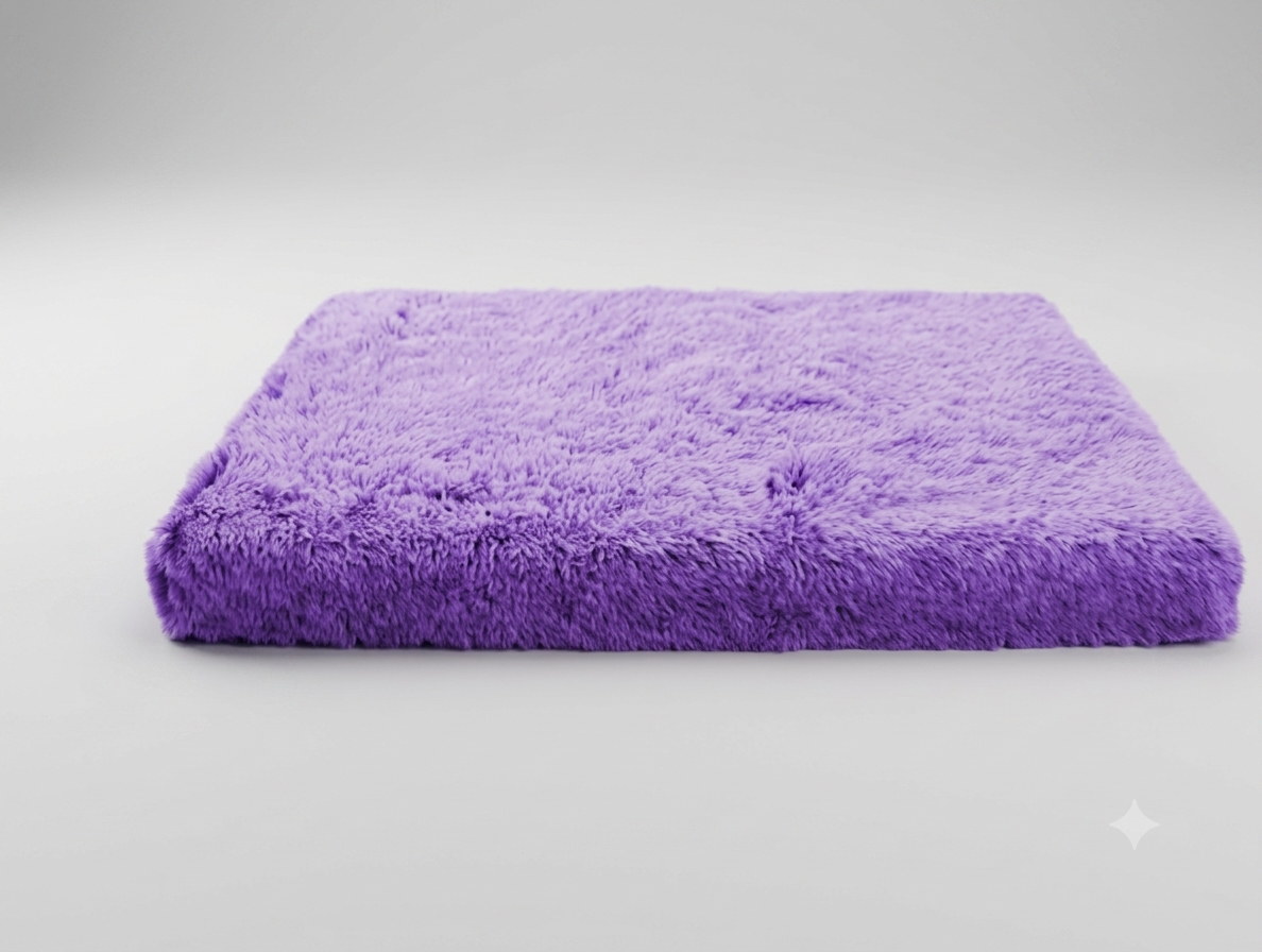 Lit Carré Moelleux pour Chien — Mémoire de Forme & Confort Premium