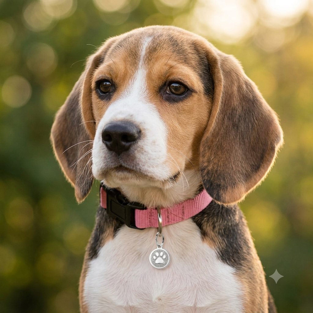 Médaille Gravée Personnalisée pour Chien & Chat — Gravure Offerte