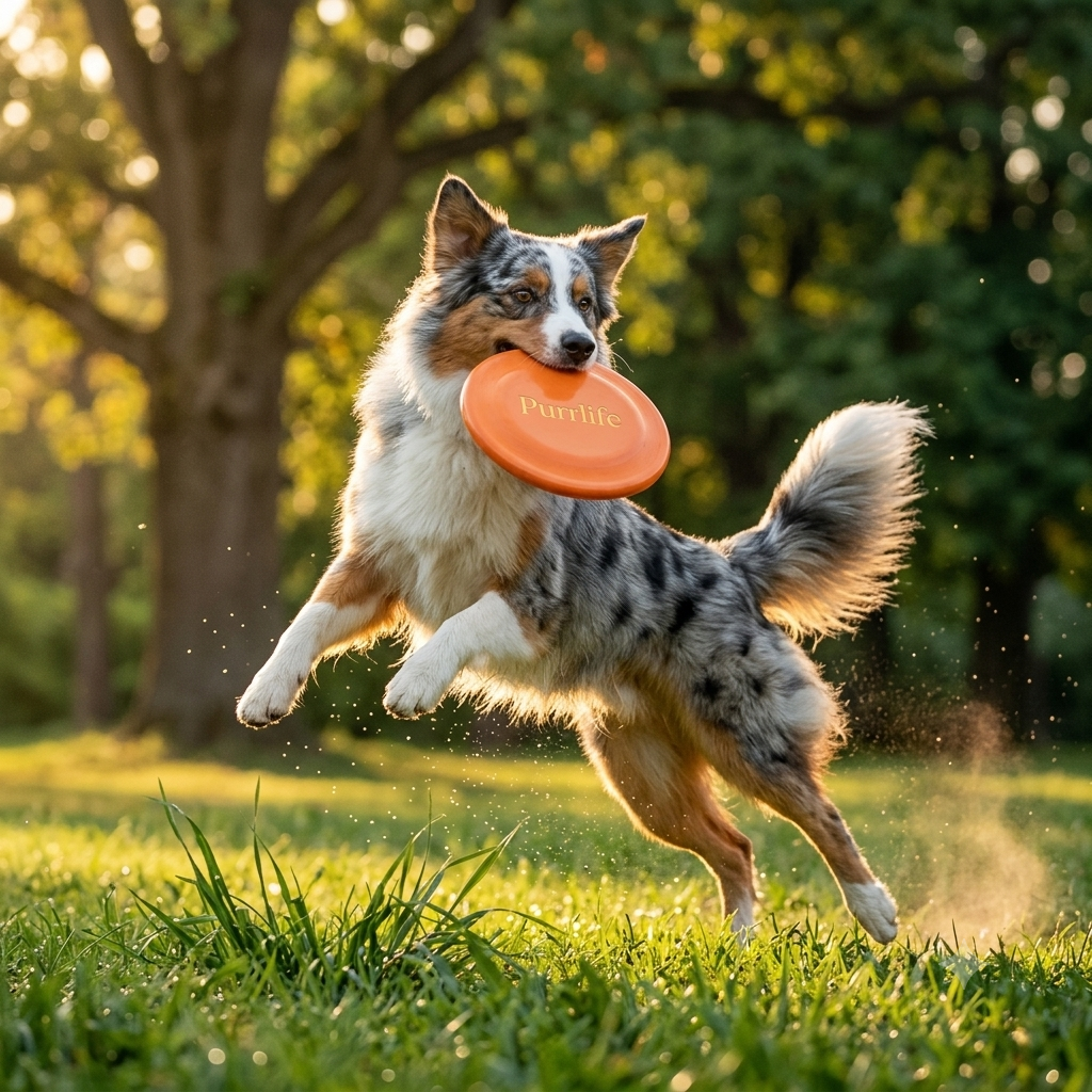 Frisbee pour Chien — Léger, Résistant & Facile à Attraper