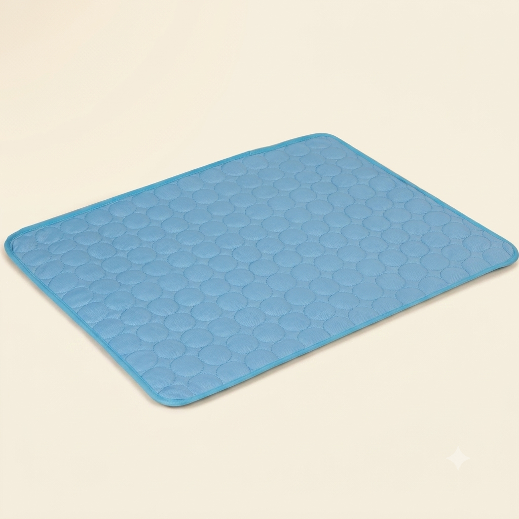 Tapis Rafraîchissant pour Chien — Effet Froid Immédiat & Confort Été
