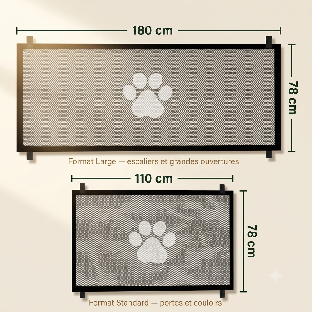 Parc Pliable Portable pour Chien — Intérieur & Extérieur