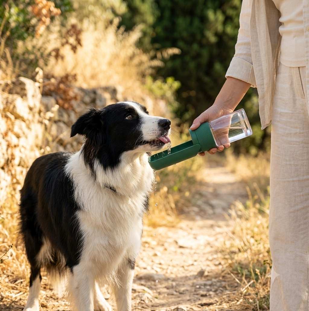 Gourde & Gamelle Portable pour Chien — Voyage & Balade