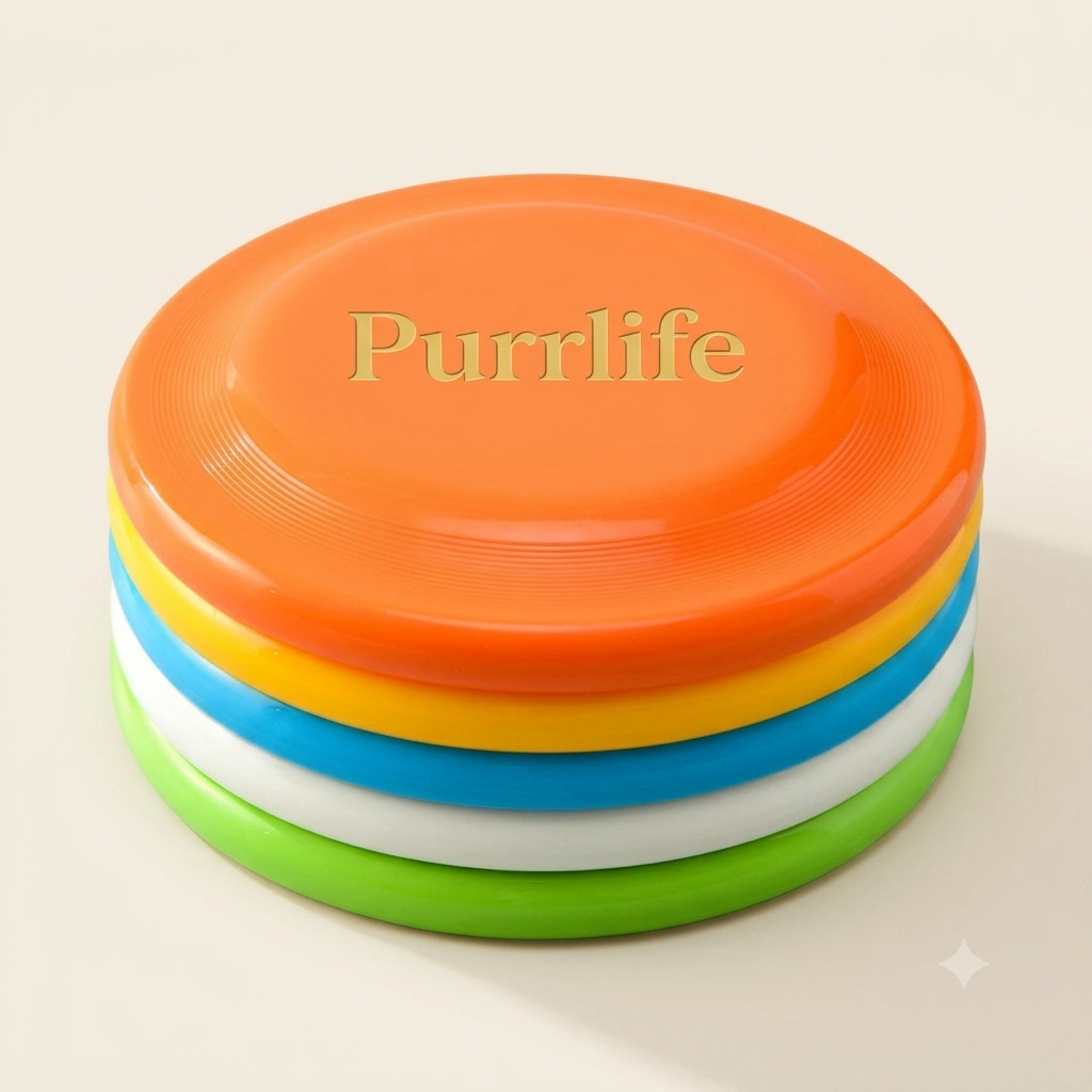 Frisbee pour Chien — Léger, Résistant & Facile à Attraper