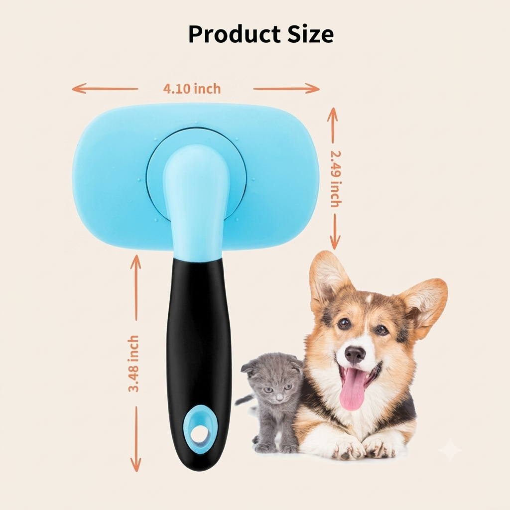 Gant de massage & brossage en silicone — Chien & Chat