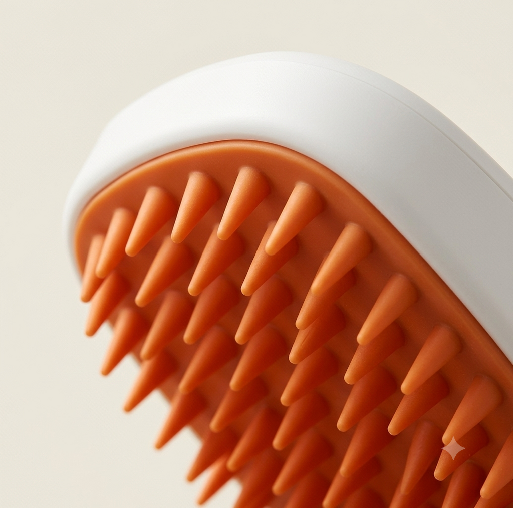 Brosse vapeur rechargeable — Soin & Démêlage pour chien