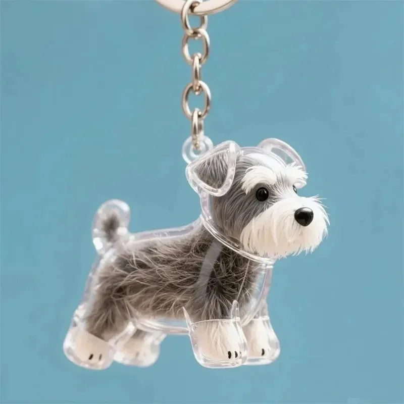 Porte-clés Chien — Figurine à l'effigie de votre race préférée
