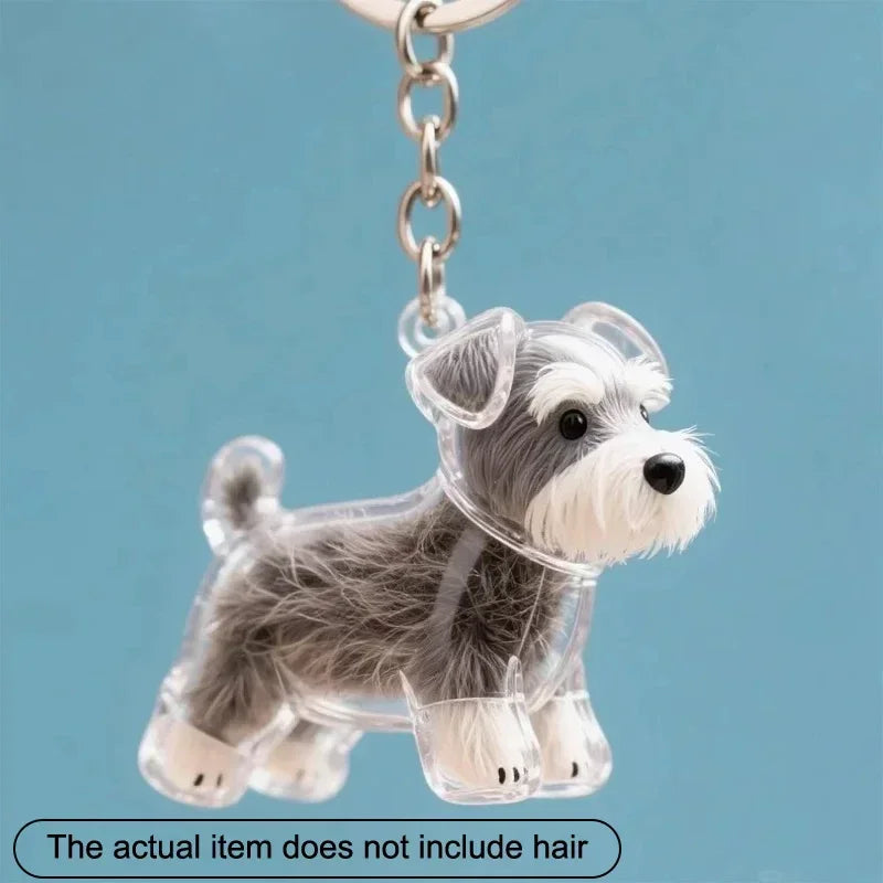 Porte-clés Chien — Figurine à l'effigie de votre race préférée
