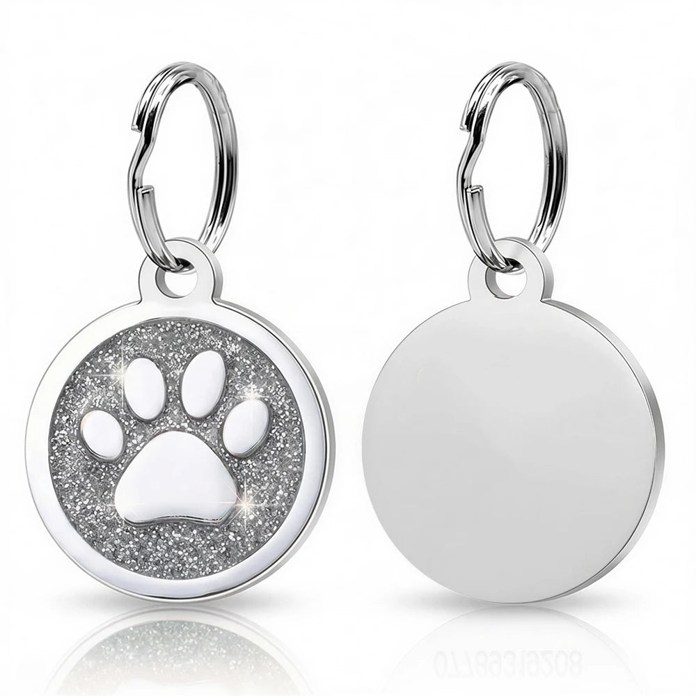 Médaille Gravée Personnalisée pour Chien & Chat — Gravure Offerte