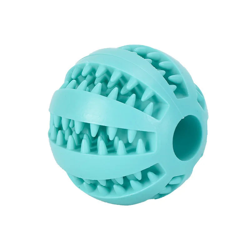 Balle Interactive pour Chien — Distributrice de Friandises & Nettoyage Dentaire