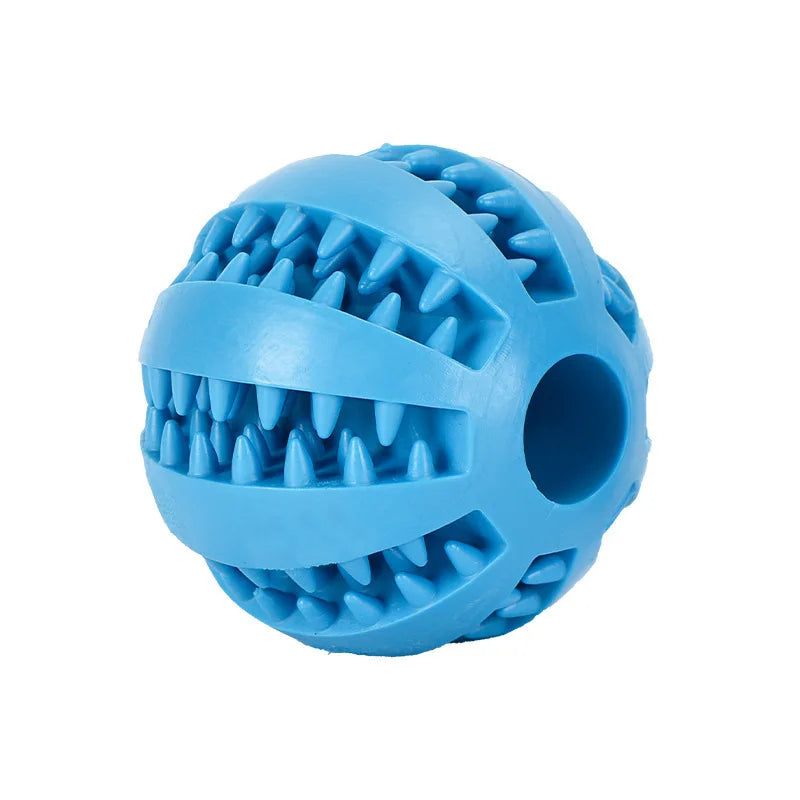Balle Interactive pour Chien — Distributrice de Friandises & Nettoyage Dentaire