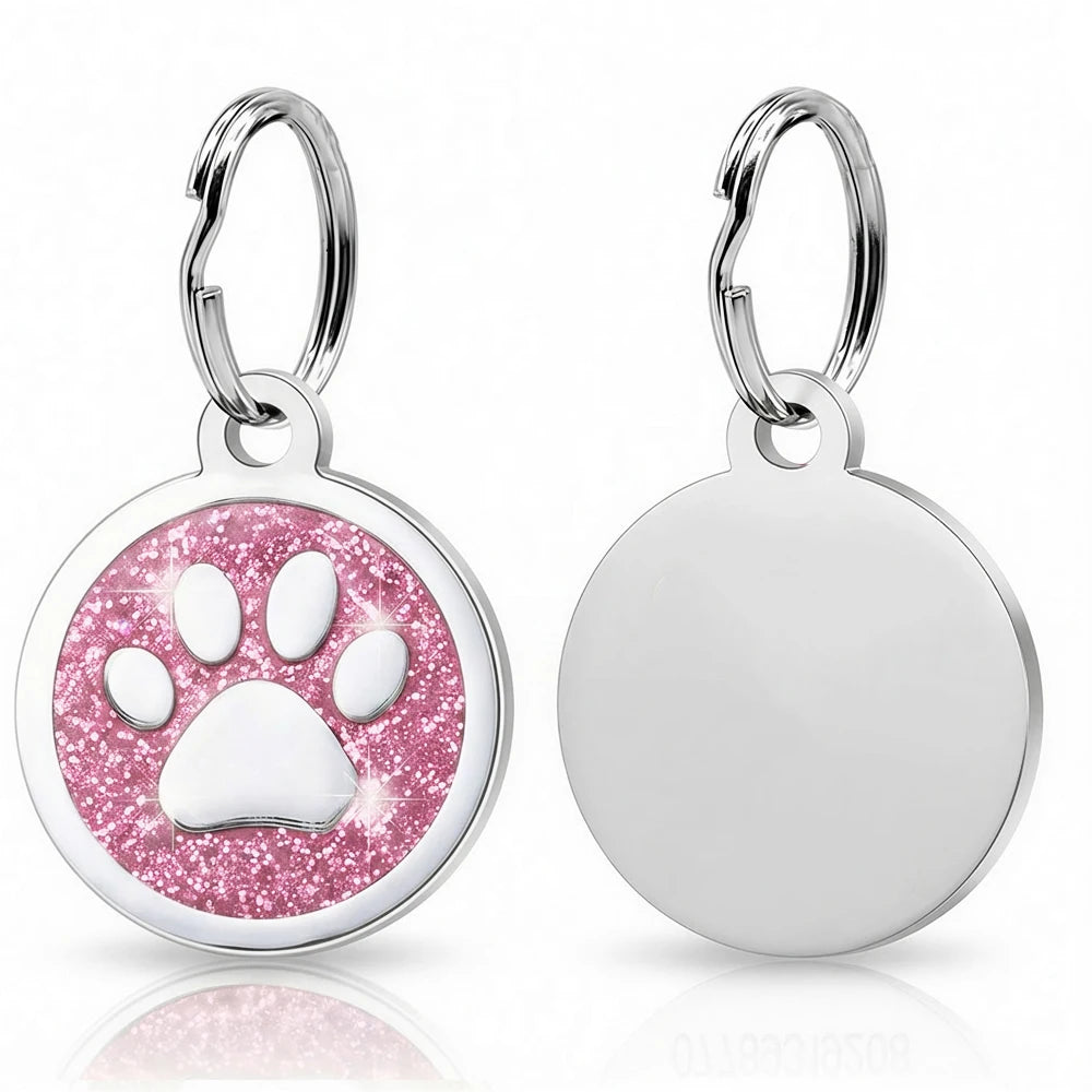 Médaille Gravée Personnalisée pour Chien & Chat — Gravure Offerte