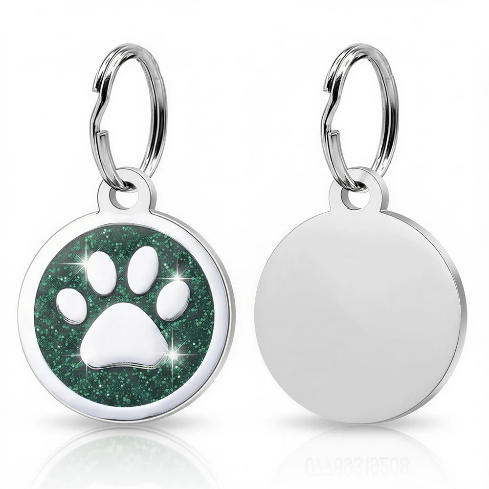 Médaille Gravée Personnalisée pour Chien & Chat — Gravure Offerte