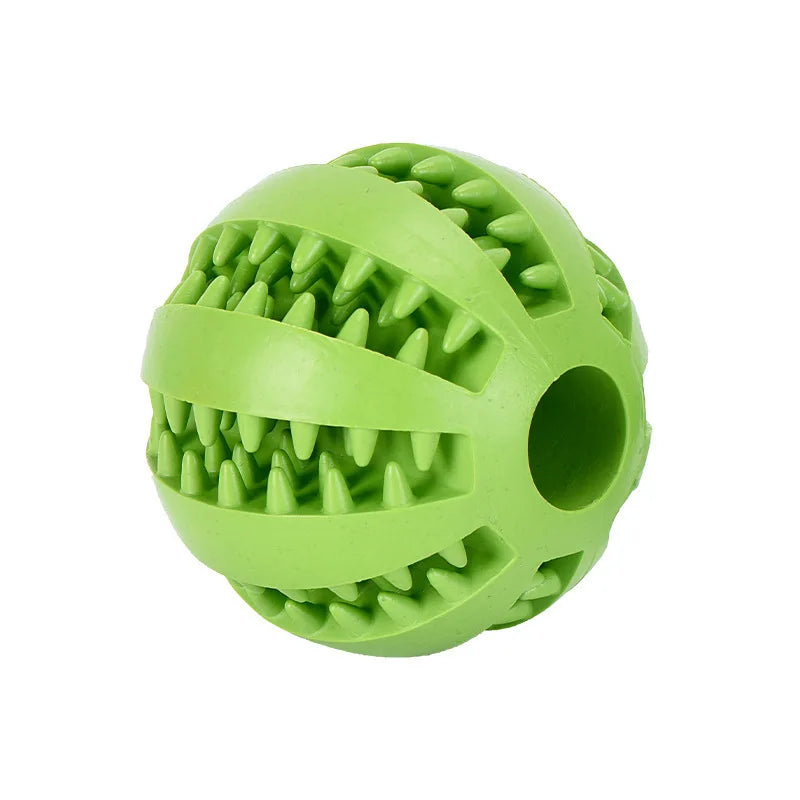 Balle Interactive pour Chien — Distributrice de Friandises & Nettoyage Dentaire