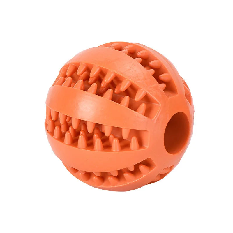 Balle Interactive pour Chien — Distributrice de Friandises & Nettoyage Dentaire