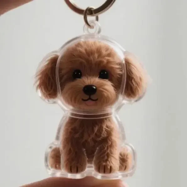 Porte-clés Chien — Figurine à l'effigie de votre race préférée