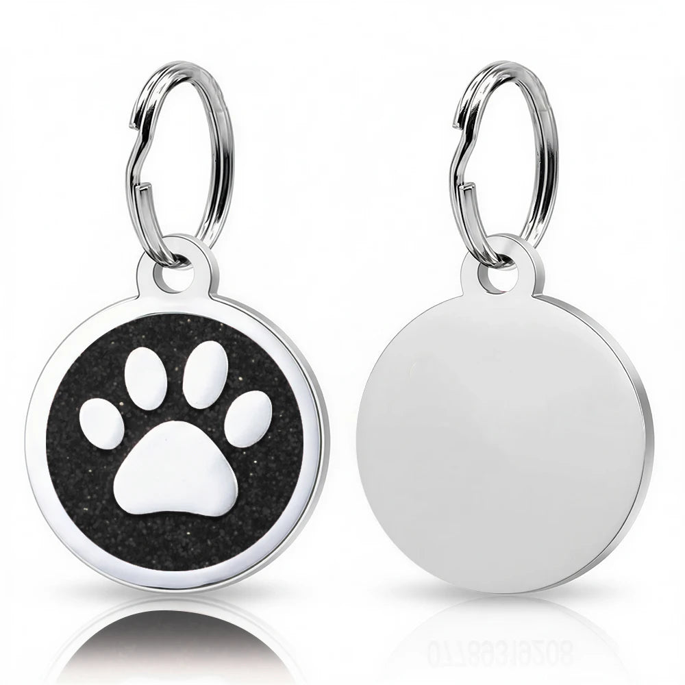 Médaille Gravée Personnalisée pour Chien & Chat — Gravure Offerte